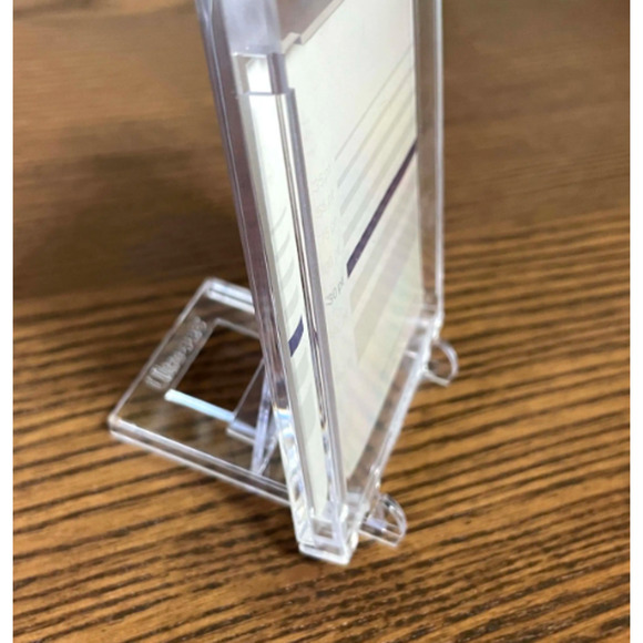 100PC Clear Acrylic Trading Card Stands for Coins Sports Cards Display Holder - Picture 4 of 4